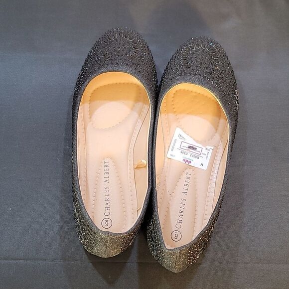 BRAND NEW CHARLES ALBERT DRESS SLIP-ON BALLERINA FLATS - Picture 14 of 16
